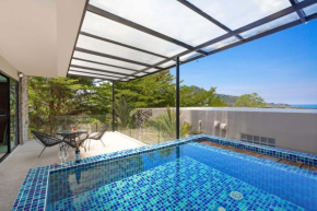 Sea View & Tropical Bliss - 2BR Villa Natural Touch A4 at Kamala Hill